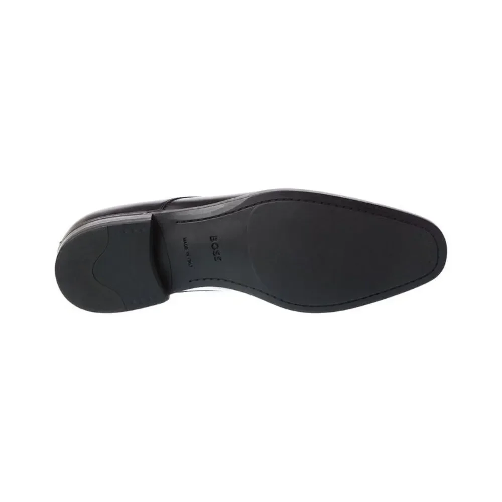 Black Leather Kensington Derby Dress Shoe - Men